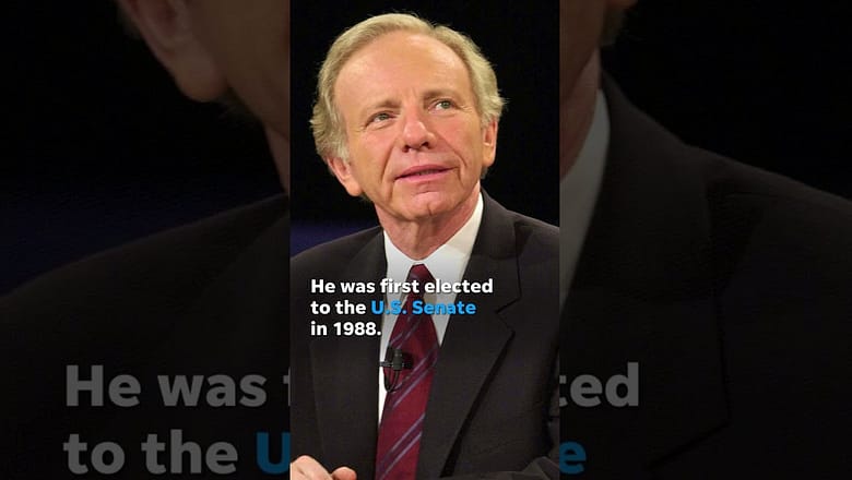 Former senator and vice presidential nominee Joe Lieberman dies at 82 #Shorts