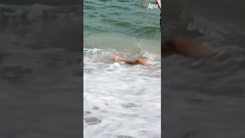 Never saw it coming ? #shorts #fail #funny #waves #sea