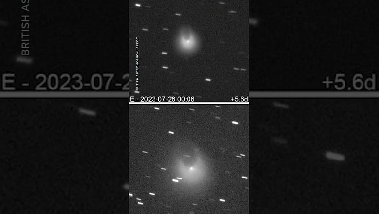 ‘Once-in-a-lifetime’ devil comet expected to zoom by Earth in April #Shorts