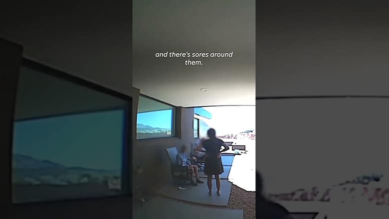 Ruby Franke’s son seen asking for help on door cam #Shorts