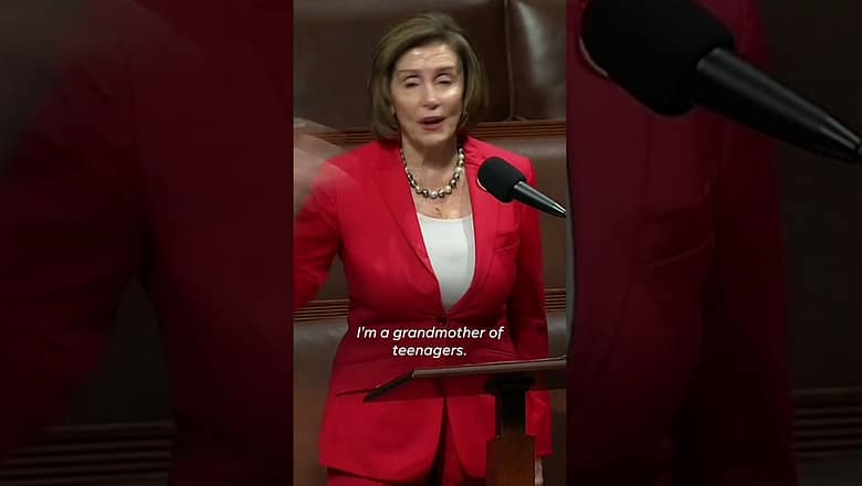 ‘Tic-tac-toe’: Rep. Nancy Pelosi makes game reference while defending stance on TikTok bill #Shorts
