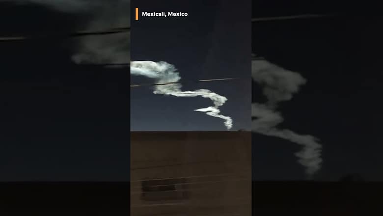 ‘What is that?’ Elon Musk’s SpaceX rocket leaves transfixing trail #Shorts