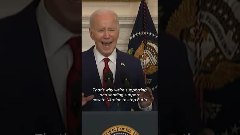 Biden signs $95 billion foreign aid for Ukraine, Israel, Taiwan, TikTok bill into law #Shorts