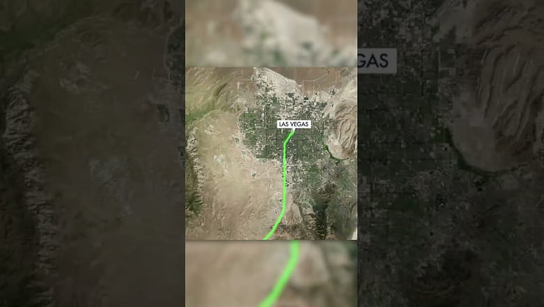Construction on LA to Vegas high-speed rail system is now underway #Shorts