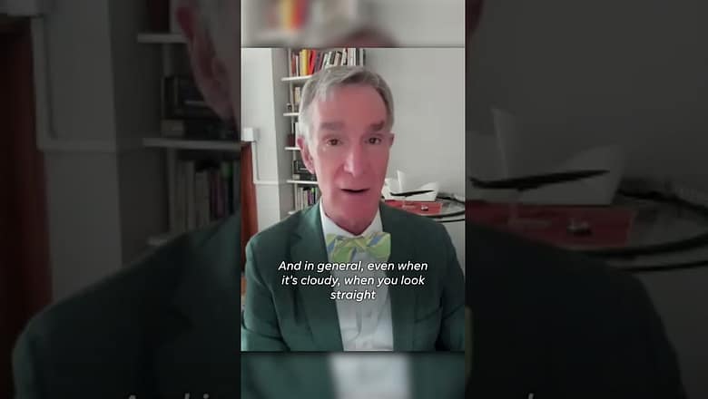 Could clouds threaten solar eclipse viewing? Bill Nye says no way #Shorts