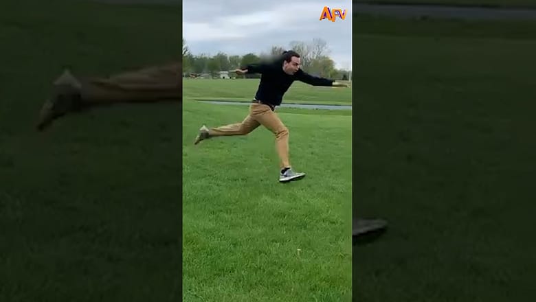 Double momentum hilarity ? #shorts #DoubleFail #afvfam #funny