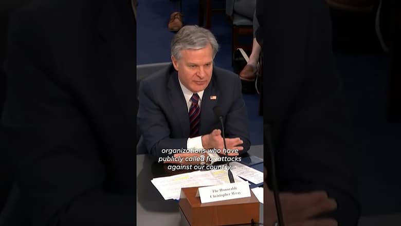 FBI Director Christopher Wray urges Congress to renew FISA #Shorts