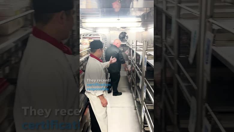 From port to plate in 48 hours: The fish journey onboard a cruise #Shorts