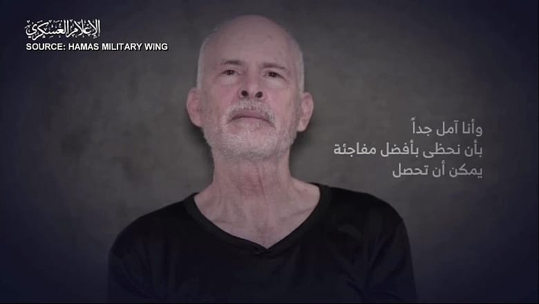 Hamas releases new video of two hostages held in captivity
