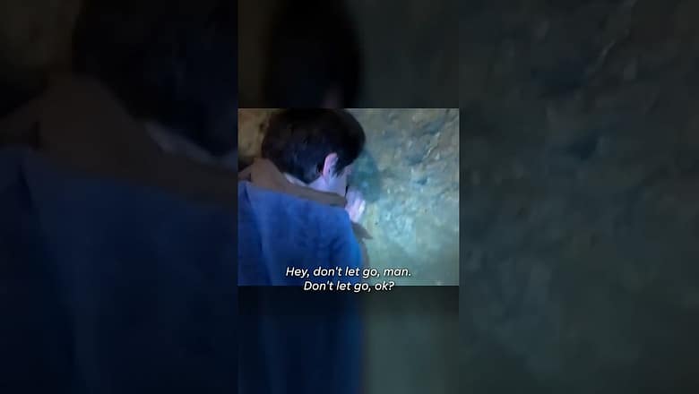 Hiker rescued from cliffside after falling nearly 60 feet from trail #Shorts