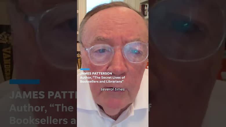 James Patterson and Mychal Threets discuss book bans, library joy and their love of reading #Shorts