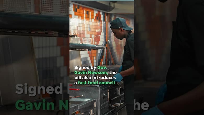 Most California’s fast food employees will now make at least $20 #Shorts