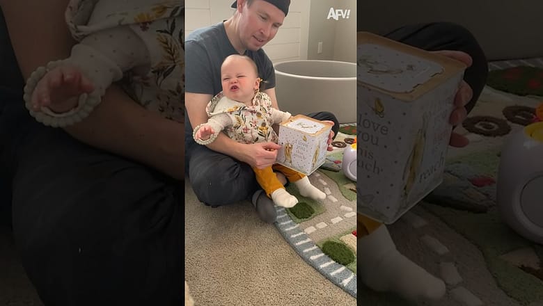 “Oh Hey “? #shorts #fail #funny #bunny #baby #sonanddad