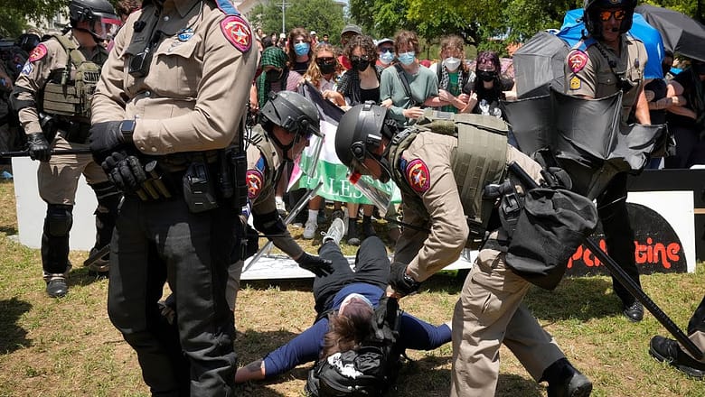 Pro-Palestinian students arrested in Texas, Columbia University threatens to suspend students