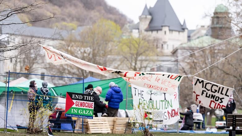 Students vow to ‘stand their ground,’ show solidarity with Palestinians at McGill encampment