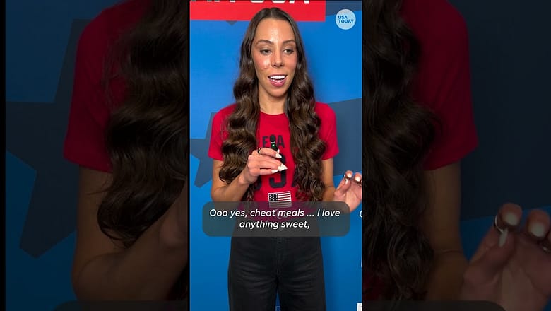 Team USA athletes discuss their go-to cheat meals #Shorts
