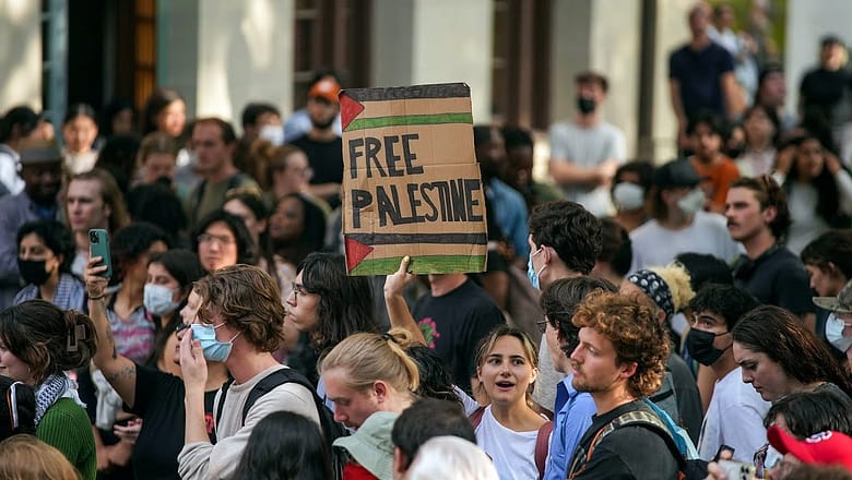 U.S. campuses collide with police in protests against war in Gaza