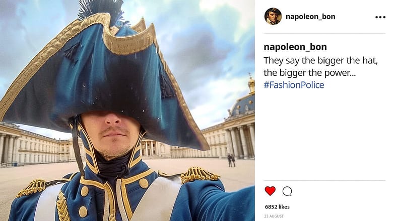 What History Would Look Like If It Was Posted on Instagram