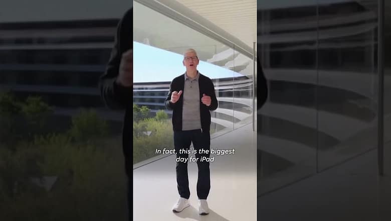 Apple reveals new iPad models equipped with chips for AI-related tasks #Shorts