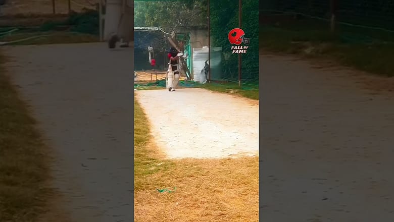 Cricket Batsman Shatters A Water Tank