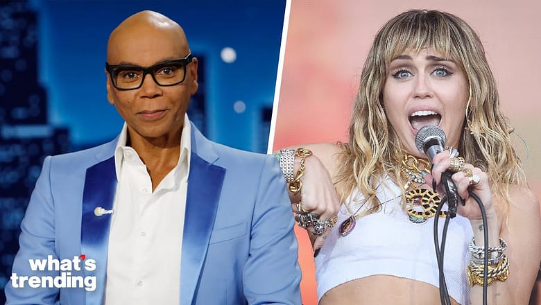 RuPaul GUSHES Over Miley Cyrus