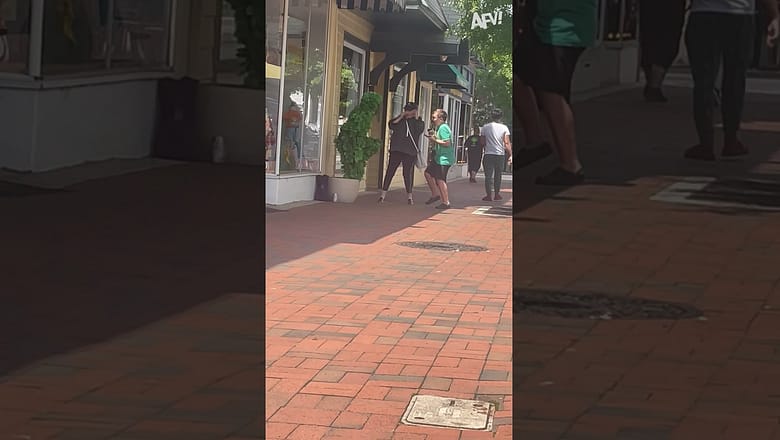 That came out of nowhere ๐ณ๐ #shorts #fail #funny #bush #prank #afv