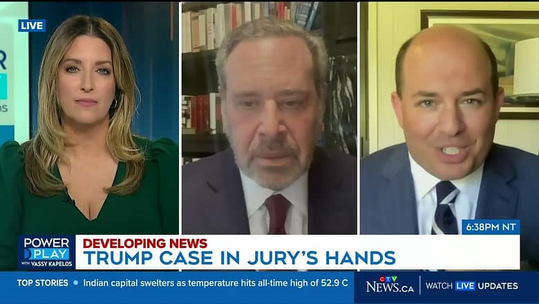 Trump case in the jury’s hands. David Frum, Brian Stelter weigh in | Power Play with Vassy Kapelos