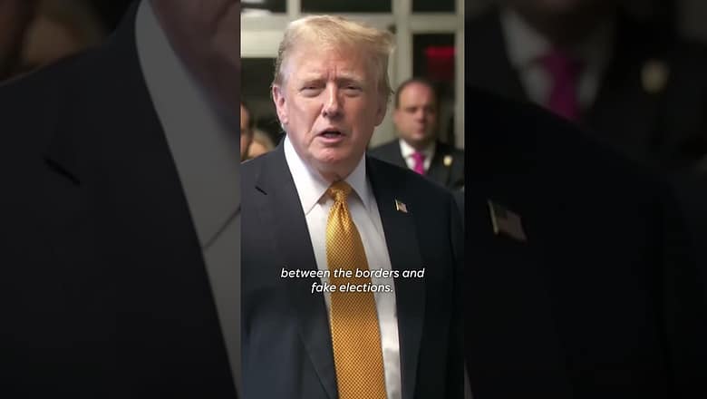 Trump says Mother Teresa couldn’t beat his charges in hush money trial #Shorts