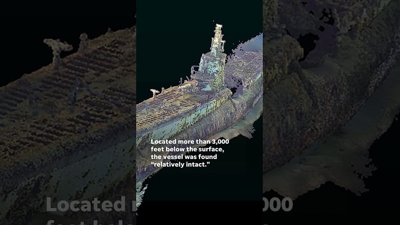 USS Harder wreckage found and confirmed #Shorts