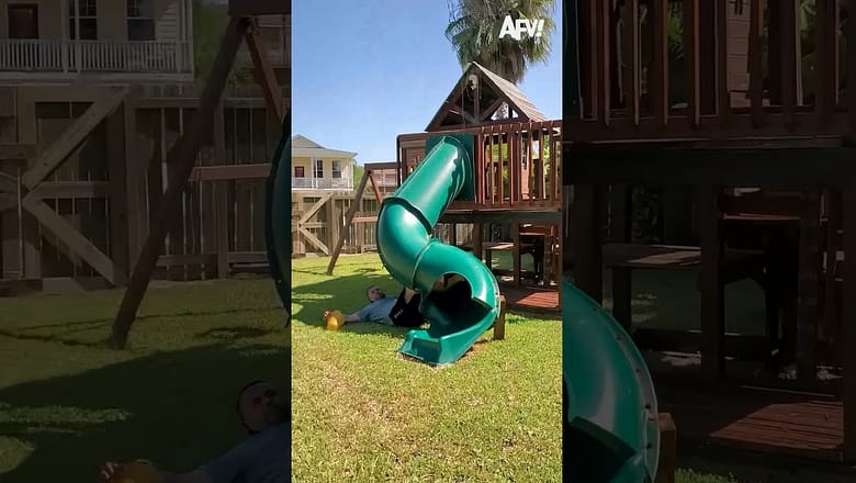 Best day ever! π π #shorts #slide #fail #funny