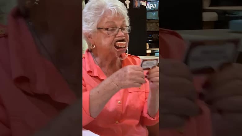 Granny got too excited π #shorts #games #fail #funny #afv