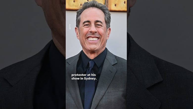 Jerry Seinfeld mocks pro-Palestine heckler at show #Shorts
