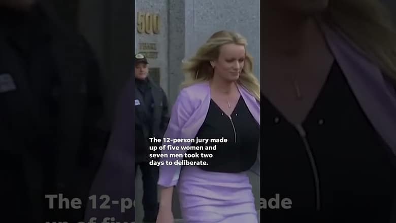 Jury convicts Trump on all 34 felony hush money charges #Shorts