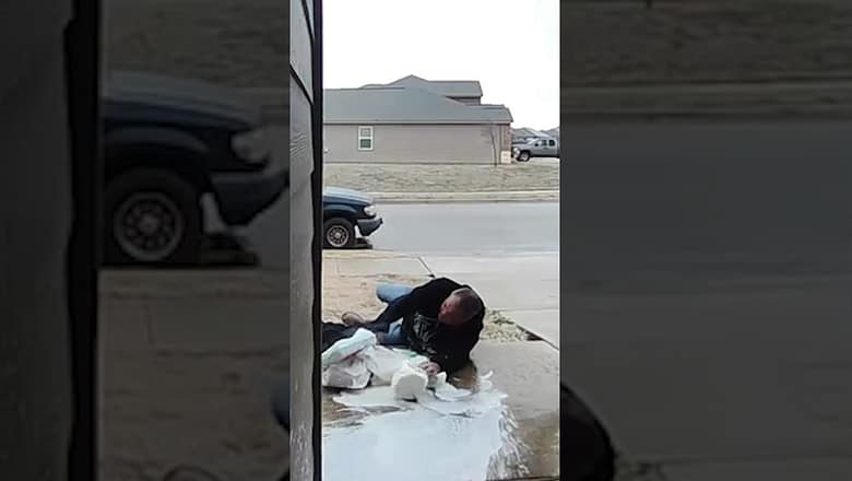 Not the milk! ๐ ๐ฅ #shorts #fail #slip #fun #AFV
