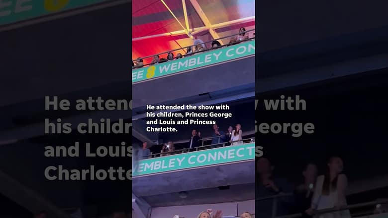 Prince William spotted dancing to ‘Shake it Off’ at Taylor Swift concert  #Shorts