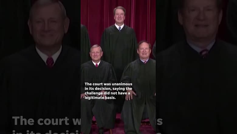Supreme Court throws out mifepristone challenge, lacked ‘legitimate basis’ #Shorts