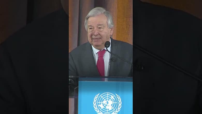 UN chief warns rising temperatures could lead Earth to ‘climate hell’ #Shorts