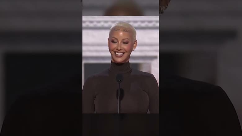 Amber Rose says US families were better under Trump #Shorts