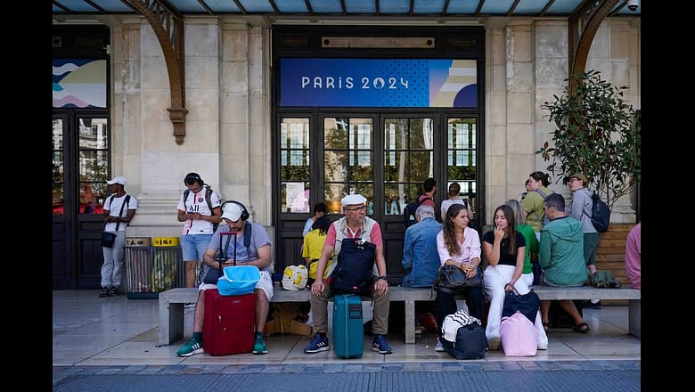 Arson attack delays France’s train service ahead of Olympics