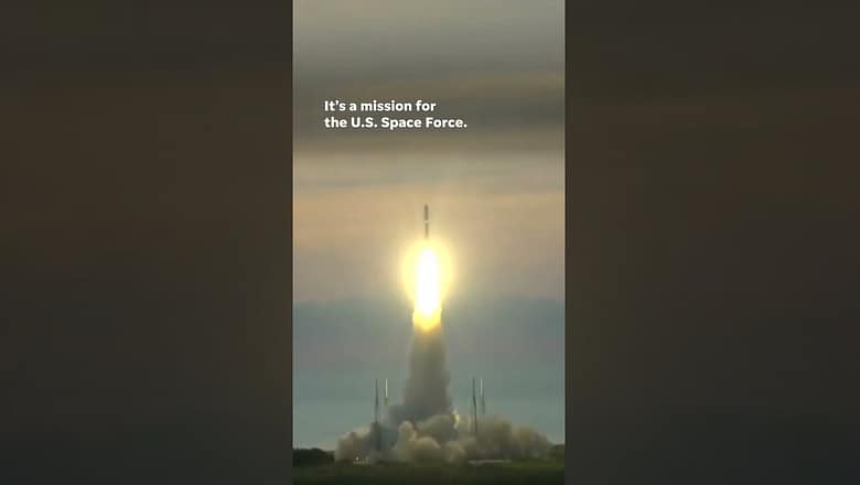 Atlas V rocket lifts off with secret Space Force payload #Shorts