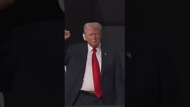Donald Trump makes appearance at RNC with bandaged ear #Shorts
