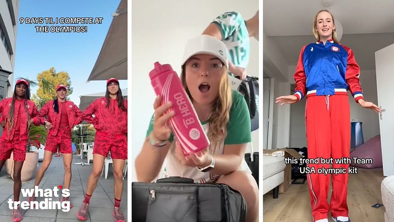 Olympians TAKE OVER TikTok with 2024 Olympic Kit Outfit REVEALS
