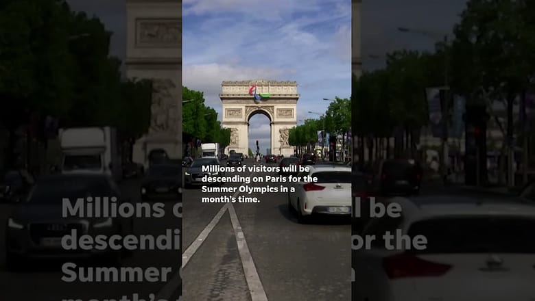 Paralympic symbol unveiled in Paris #Shorts