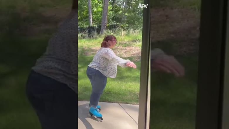 They see me rollin’, they hatin’… #reels #Skate #video #fail #funny