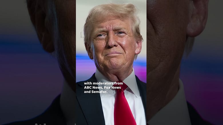Trump to speak at National Association of Black Journalists Convention #Shorts