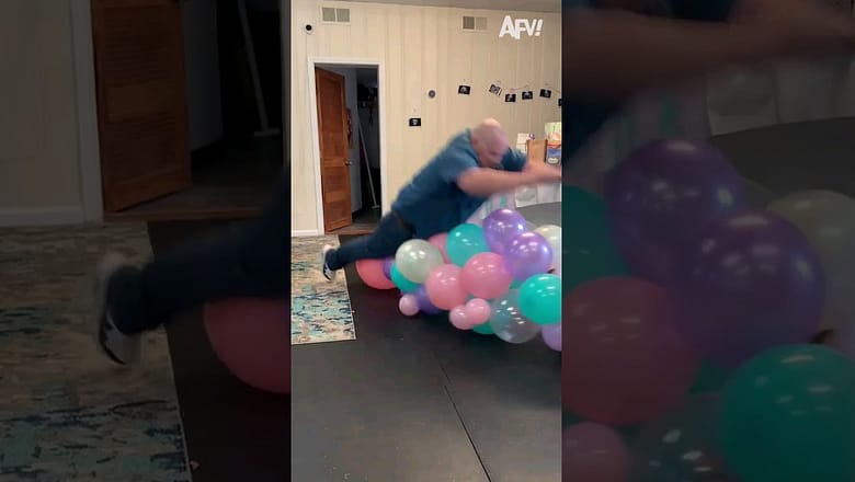 Why did he do that?π #balloons #fail #funny #shorts