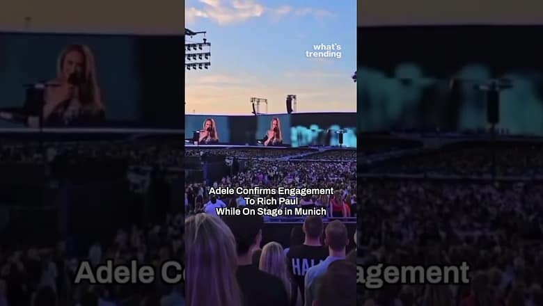 Adele Confirms Engagement to Rich Paul at Concert in Munich