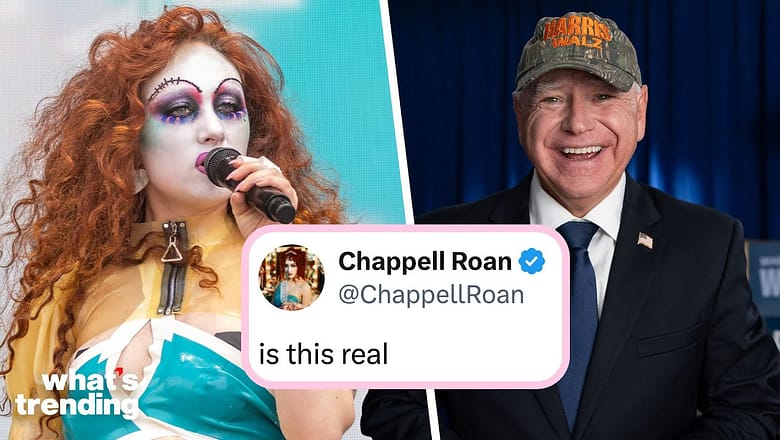 Chappell Roan RESPONDS to VIRAL Kamala Harris And Tim Walz Camo Hat