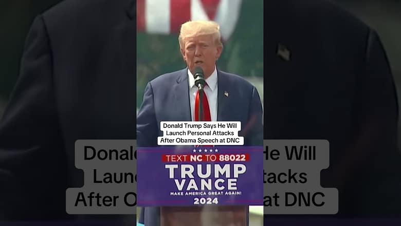 Donald Trump FIRES BACK at Barack Obama Comments from DNC