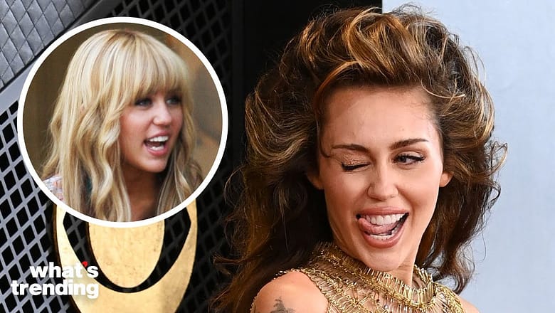 Miley Cyrus Jokes About ‘LAB-CREATED’ Stars During Disney Legend Speech